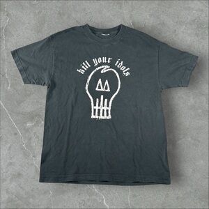 Vintage Kill‎ Your Idols Shirt Mens Large Black Y2K NYHC Punk Hardcore Band Tee